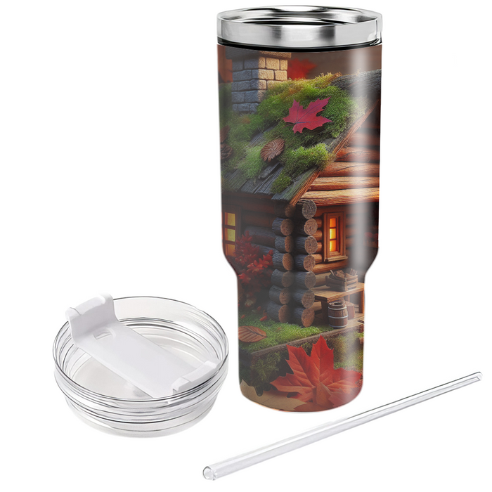 Autumn Rustic Retreat  Custom Tumblers