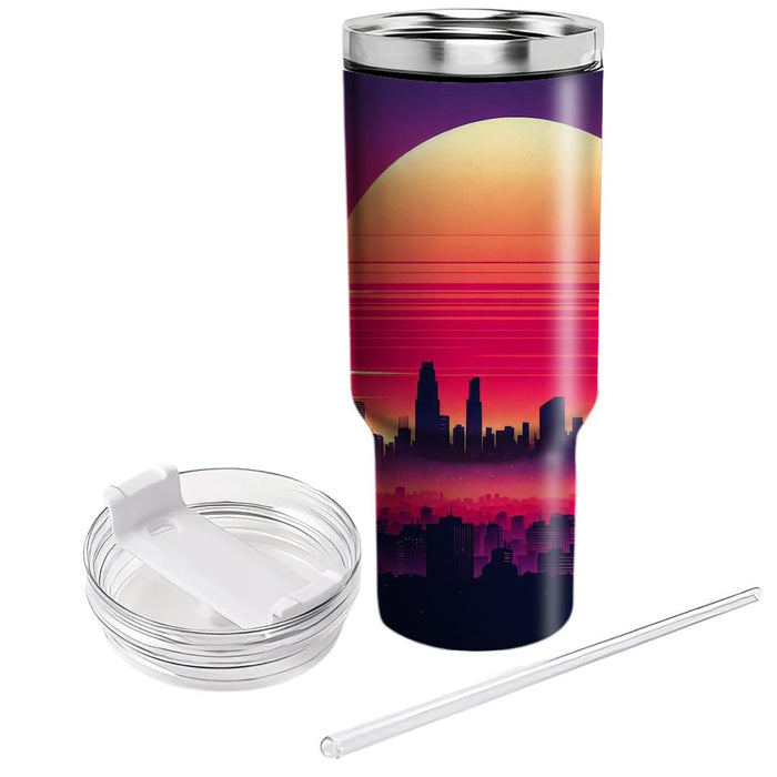 Skyline Silhouette Dream  Tumbler Cups