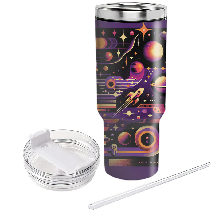 Cosmic 80s Adventure Insulated Tumblers