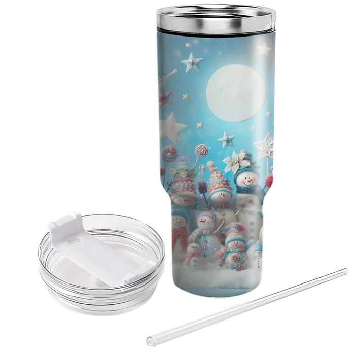 Winter Whimsical Wonderland  Personalized Tumblers