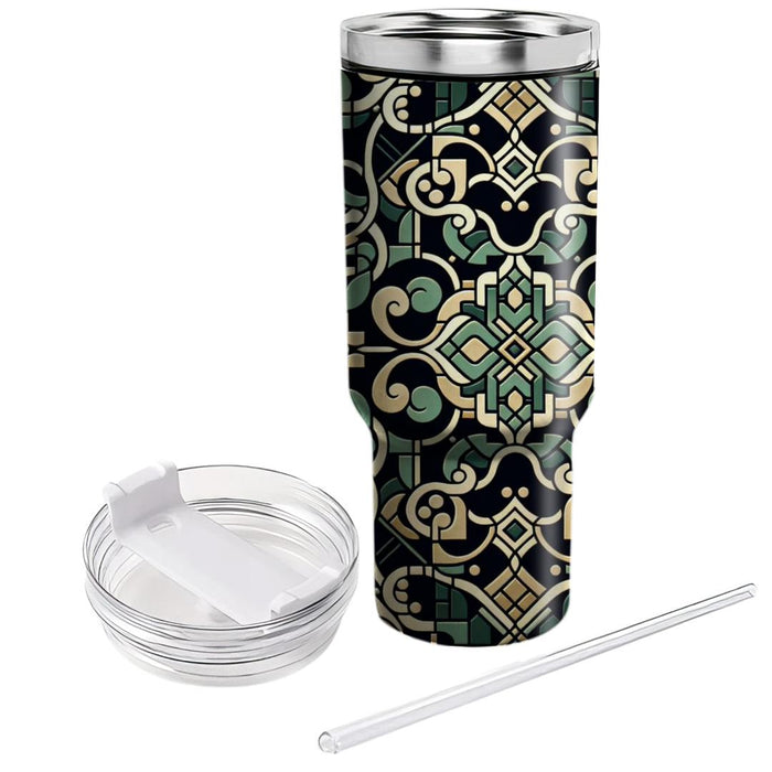 Sophisticated Mosaic Tiles  Custom Tumblers