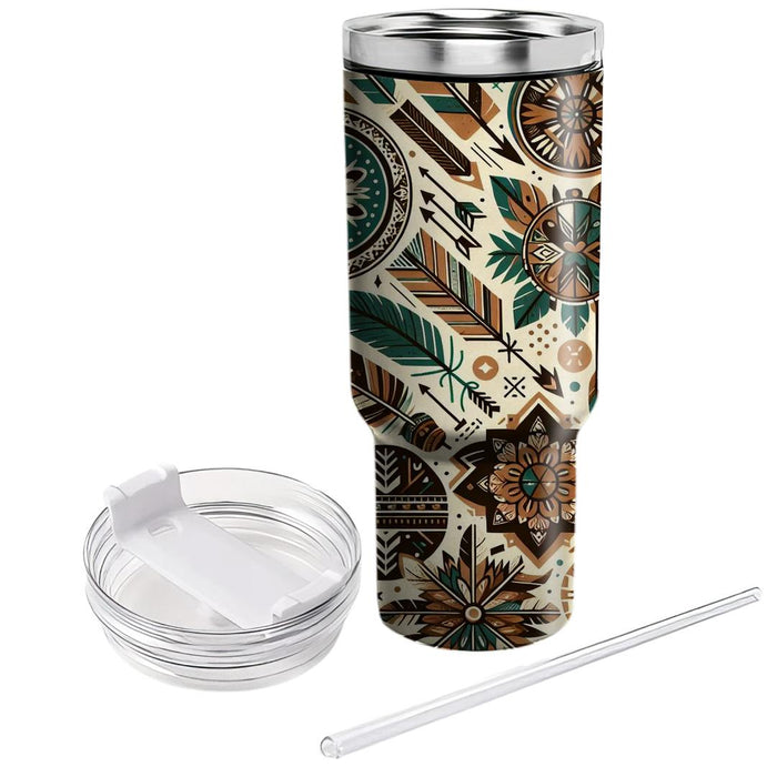 Bohemian Wanderlust  Custom Tumblers