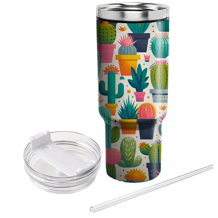 Cactus Wonderland  Insulated Tumblers