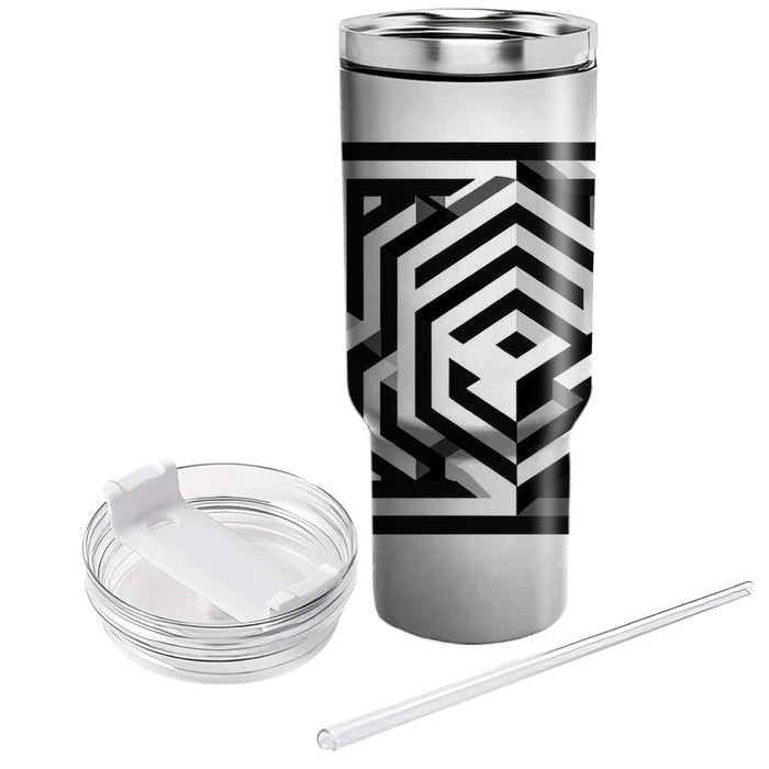 Geometric Illusion  Custom Tumblers