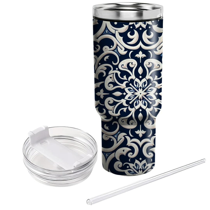 Sophisticated Moroccan Tiles  Custom Tumblers