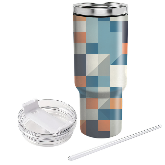 Unique Square Motif  Unique Tumblers