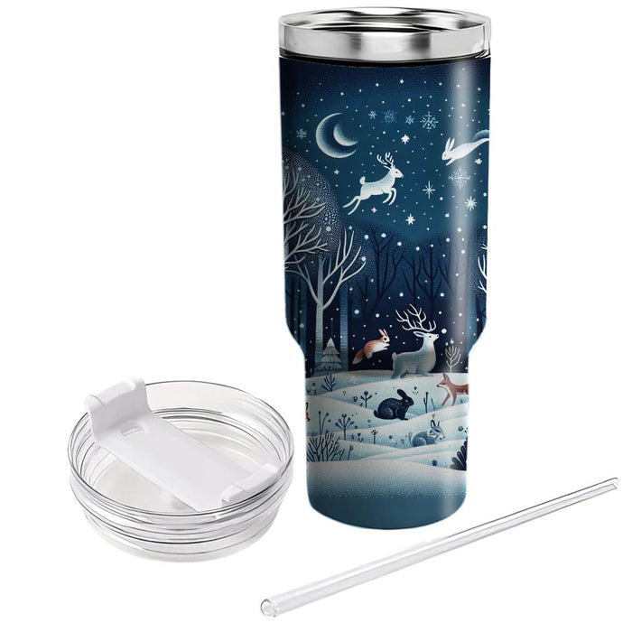 Winter Wonderland Creatures  Custom Tumblers