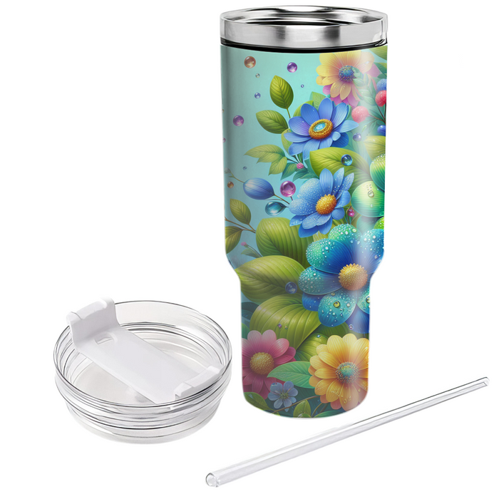 Spring Rain Blossom  Custom Tumblers