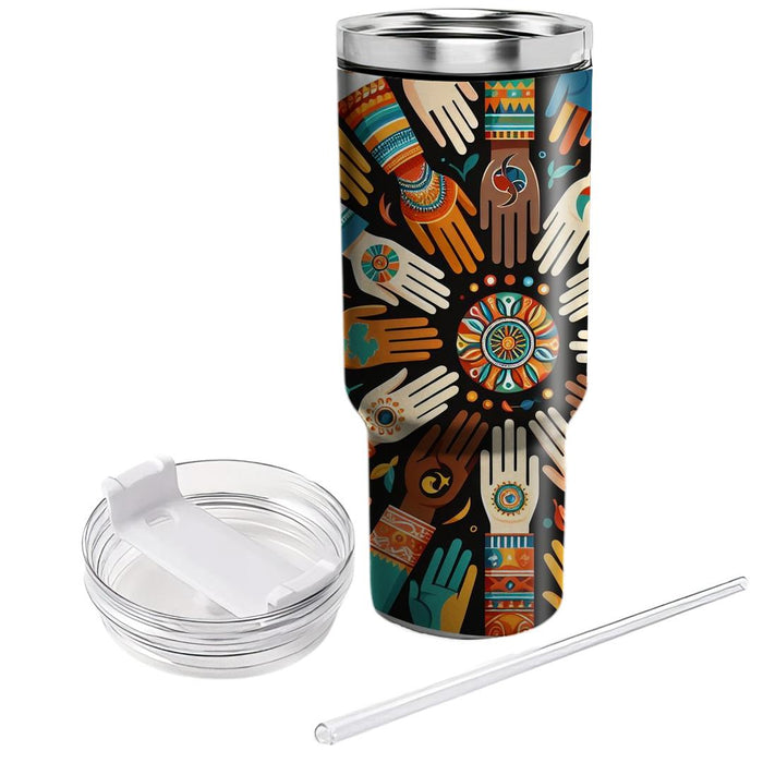 Unity In Diversity - Global Harmony Day  Custom Tumblers