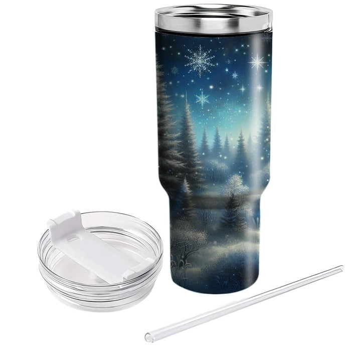 Winter Frosty Nights  Tumblers For Gifts