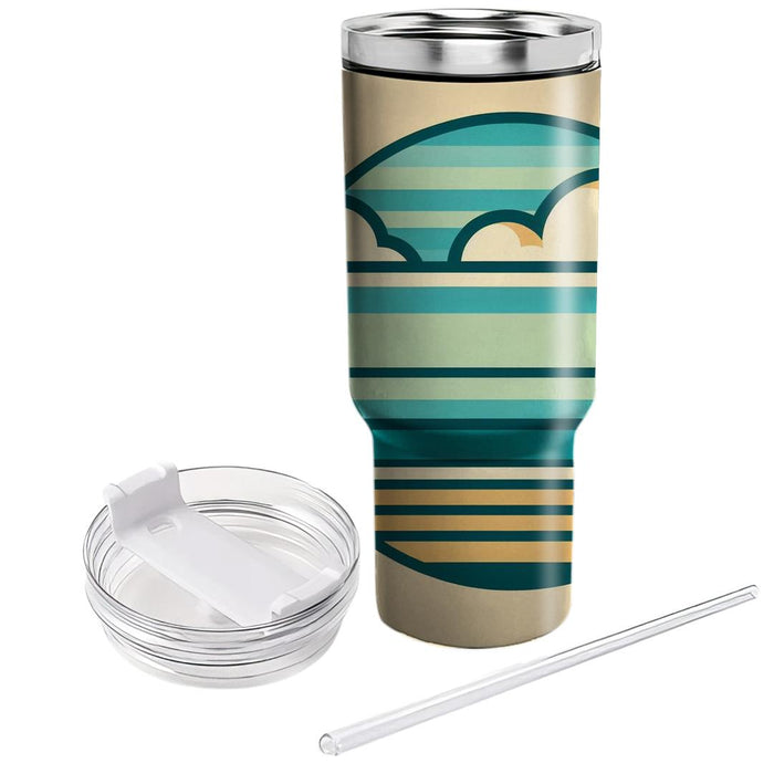 Chill Vibe Stripes  Unique Tumblers