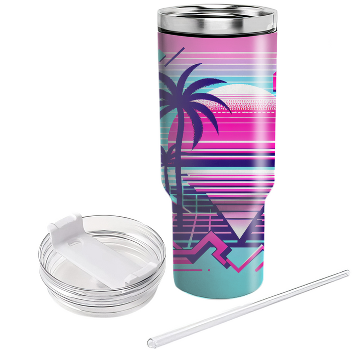 Synth Wave  Custom Tumblers