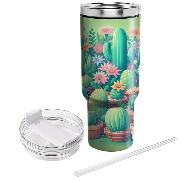 Cactus Oasis  Travel Tumblers