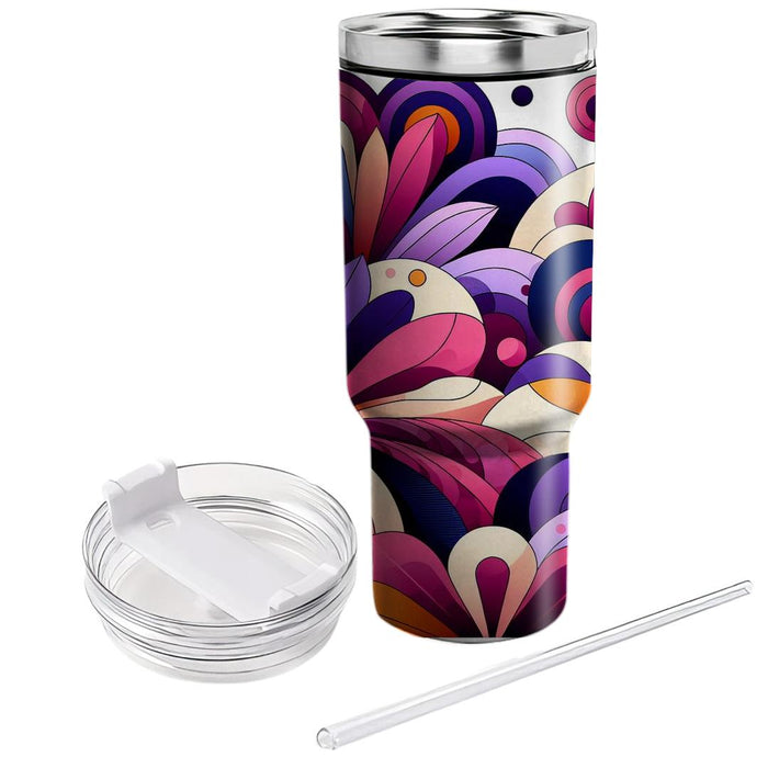 Abstract Flower Petals  Tumblers For Gifts