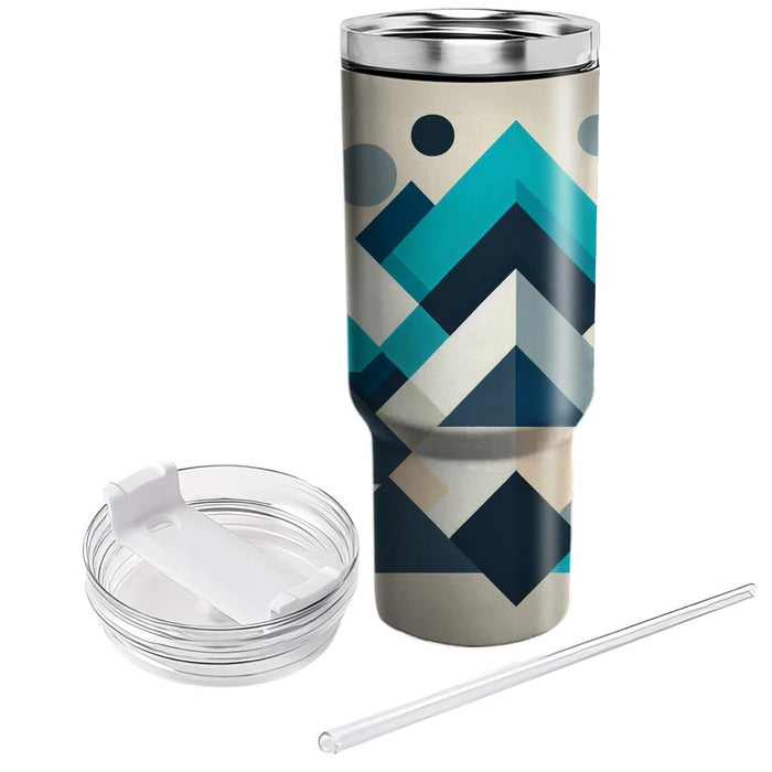 Artful Angular Shapes  Insulated Tumblers