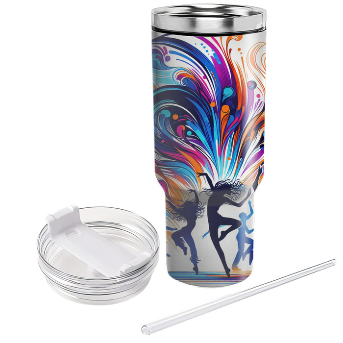 Synchronized Souls - Global Dance Day  Decorative Tumblers