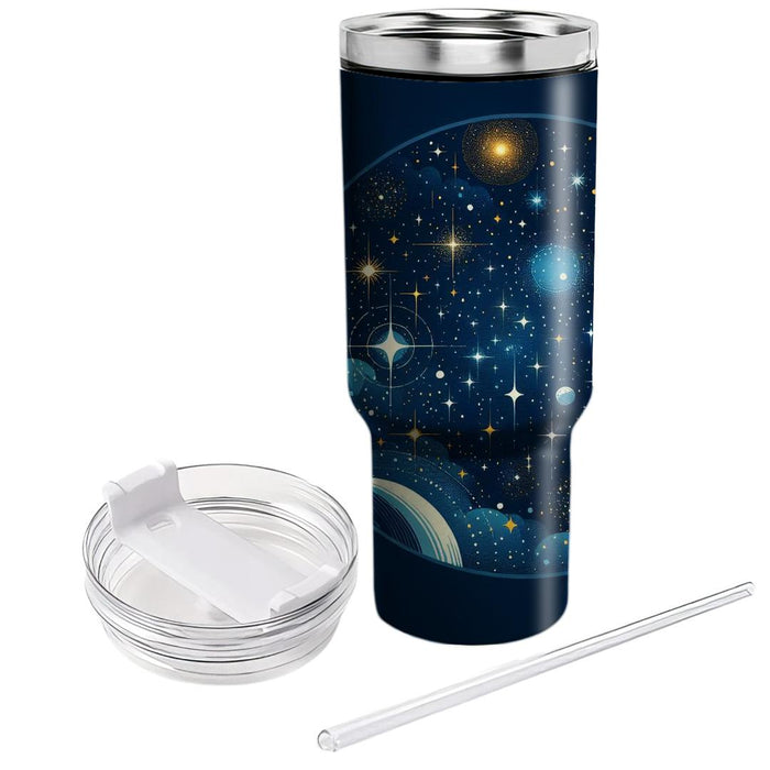 Celestial Starscape  Decorative Tumblers