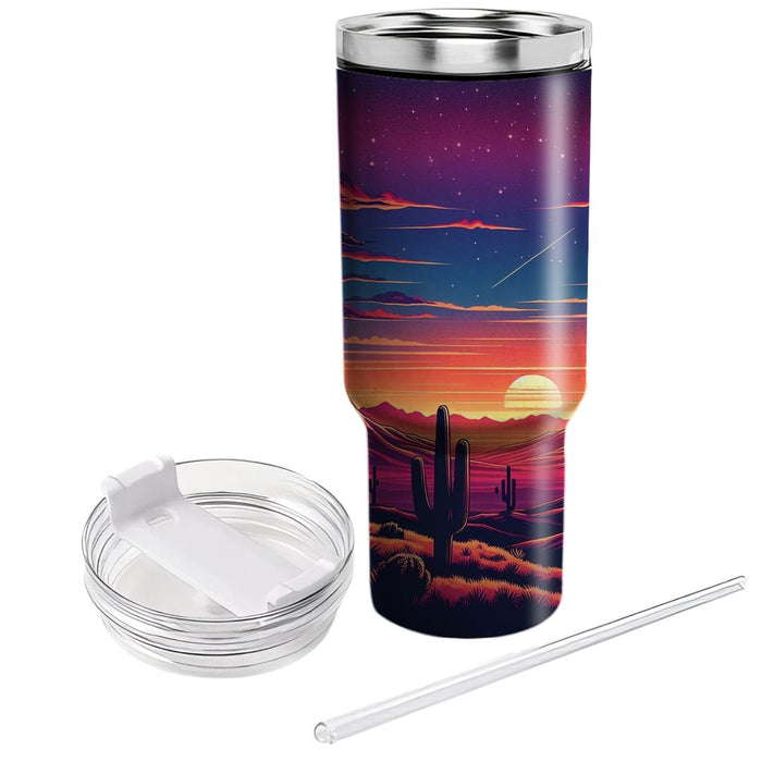 Wild West Sunset  Tumbler Cups