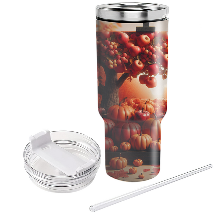 Autumn Orchard Abundance  Custom Tumblers