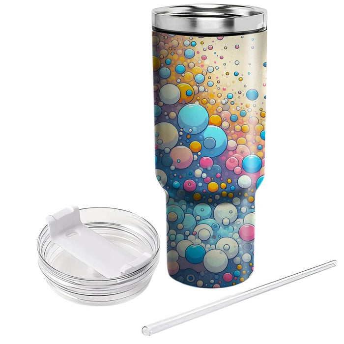 Bubbly Retro Bubbles  Tumbler Cups