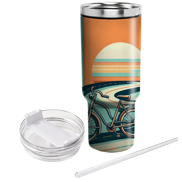 Freewheelin' Bicycle Vibes  Insulated Tumblers