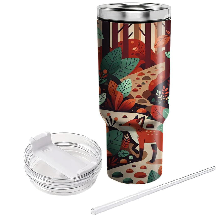 Wild Fox Adventure  Personalized Tumblers