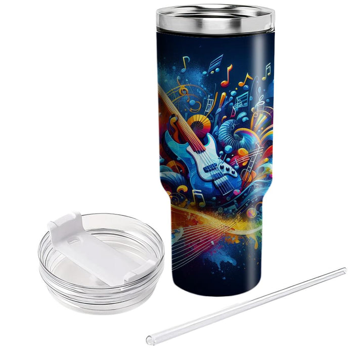 Fusion Of Fête De La Musique - Music Festival  Custom Tumblers