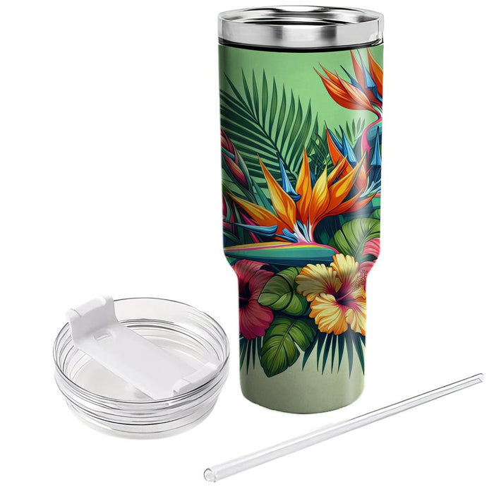 Blooming Tropical Garden  Unique Tumblers