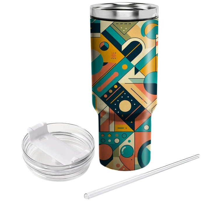 Patchwork Paradise  Unique Tumblers