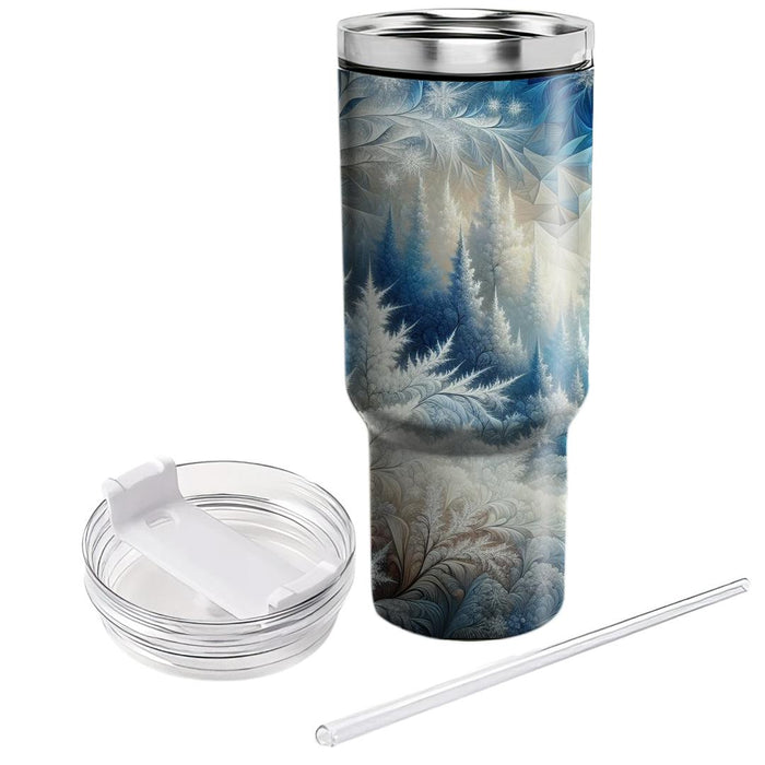 Winter Crystal Fantasy  Insulated Tumblers