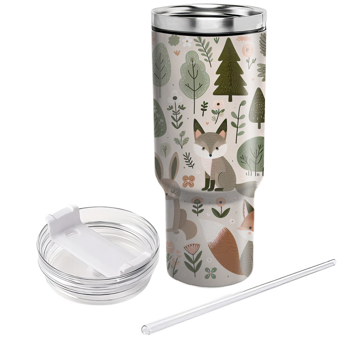 Charming Woodland Friends Unique Tumblers