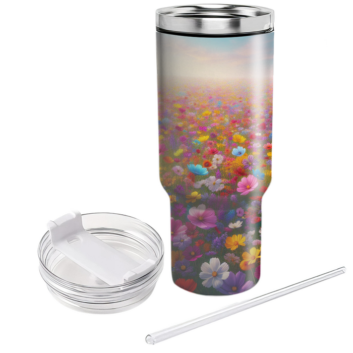 Spring Meadow Joy  Tumbler Cups