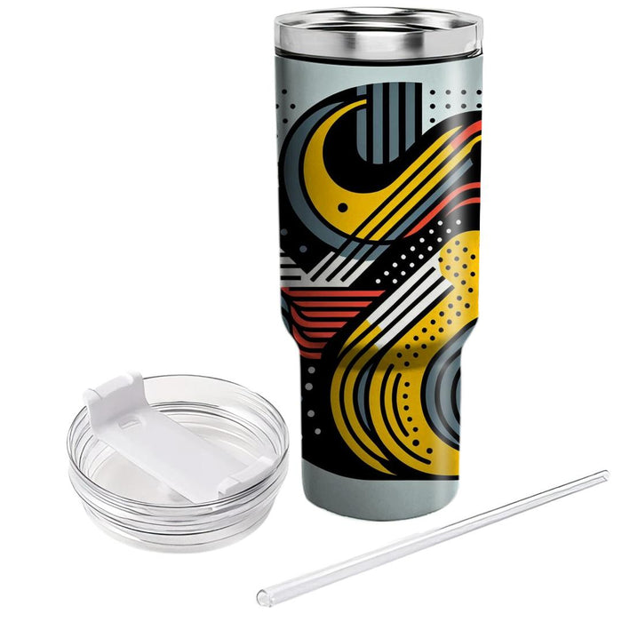 Bold Graphic  Unique Tumblers