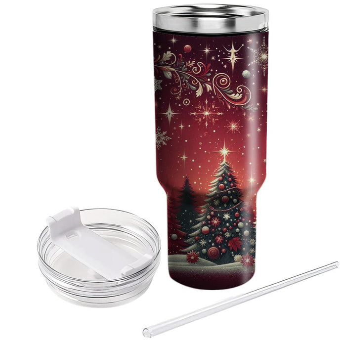 Winter Festive Wonder  Travel Tumblers