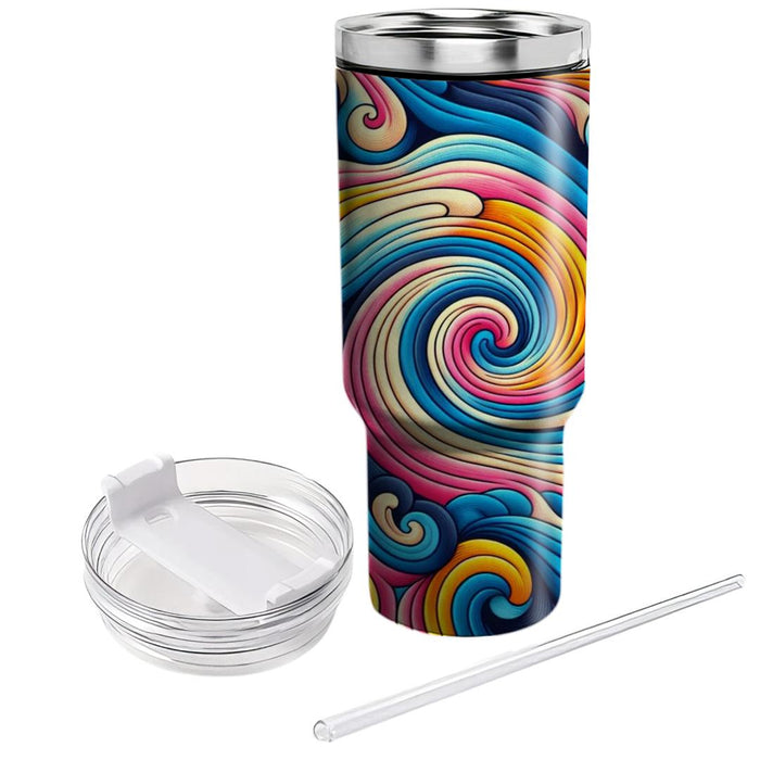 Tie-dye Dreamscape  Tumbler Cups