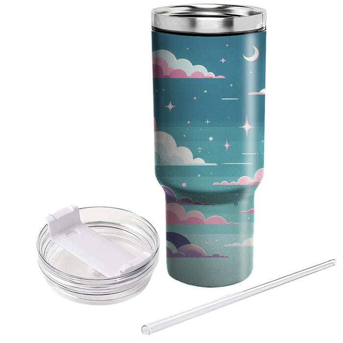 Whimsical Cloud Dreams  Decorative Tumblers