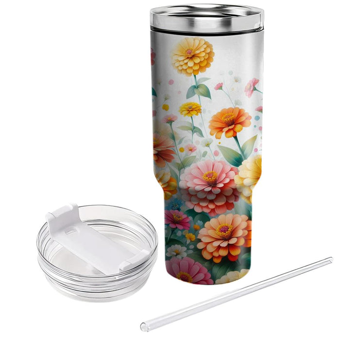 Zinnia Zing  Tumbler Cups