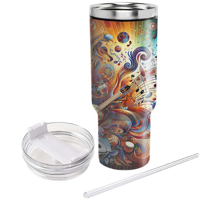 Vibrant Voices - International Day Of Music  Custom Tumblers