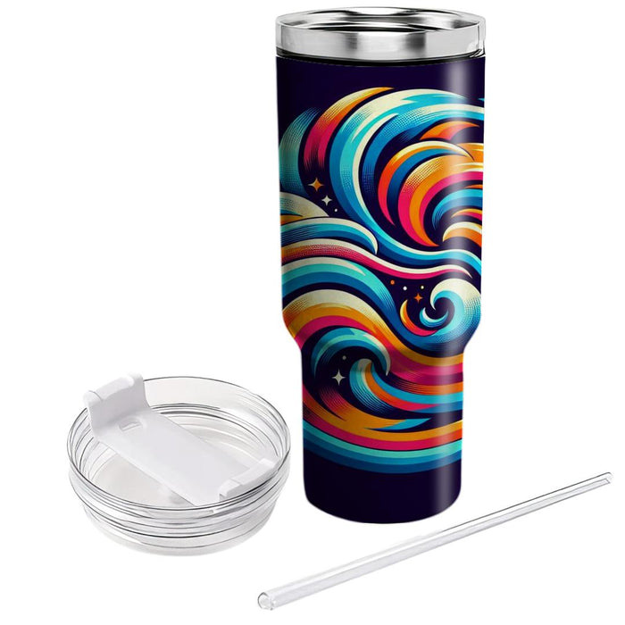  Waves  Custom Tumblers