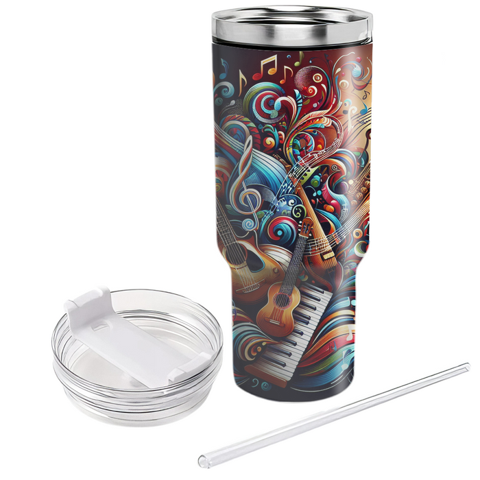 Melodies Of The World - Global Music Day  Decorative Tumblers