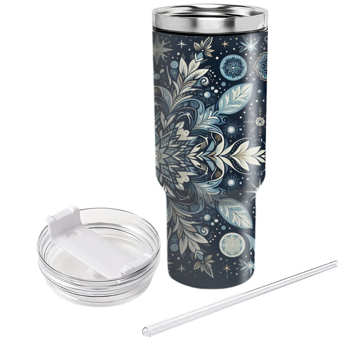 Transcendent Echoes - Winter Solstice  Decorative Tumblers