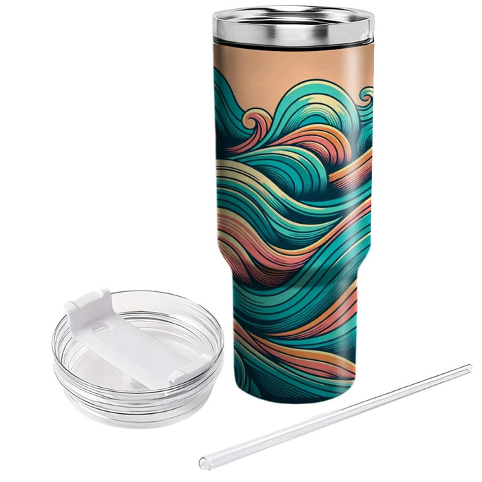 Throwback Retro Waves  Tumblers For Gifts