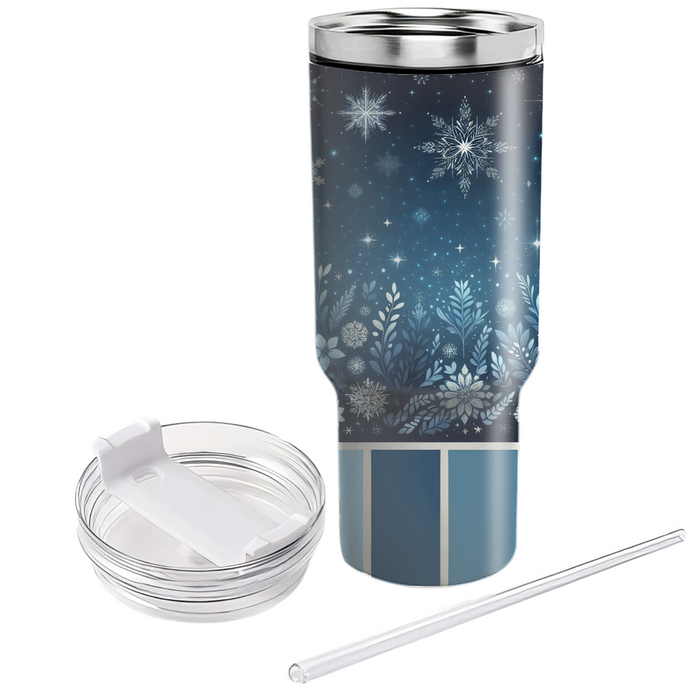 Winter Sparkle Magic  Personalized Tumblers