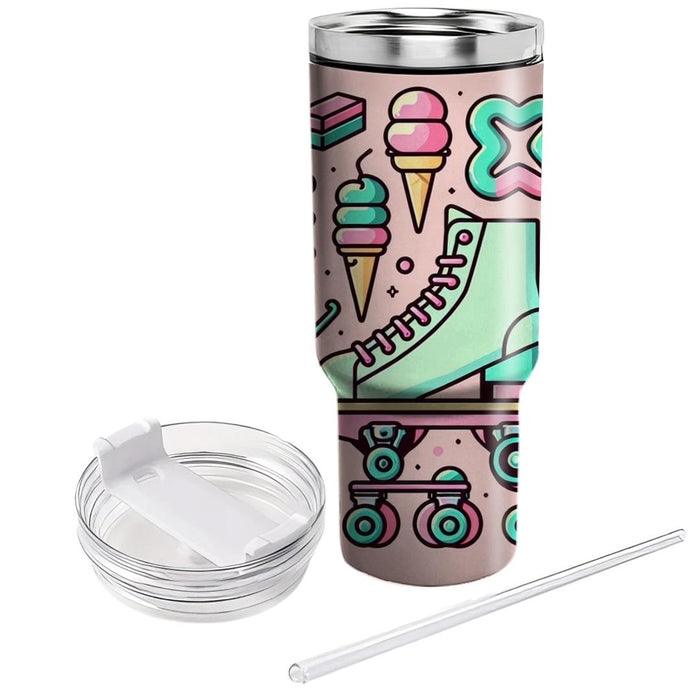 Retro Pastel Pop  Custom Tumblers