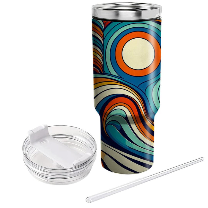 Bold Stripe Bliss  Insulated Tumblers