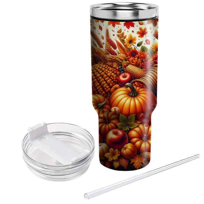 Autumn Harvest Festivities  Tumblers For Gifts