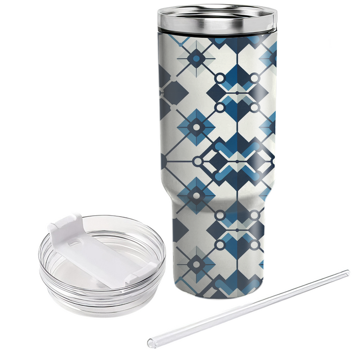 Modern Diamond Network Custom Tumblers