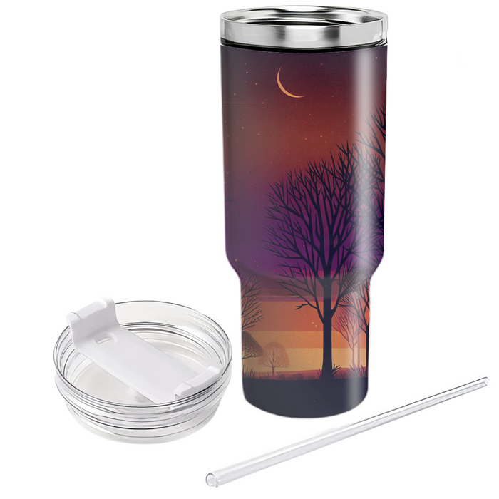 Autumn Twilight  Travel Tumblers