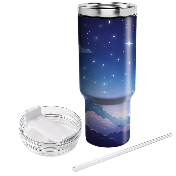 Sweet Dreams Starry Sky  Personalized Tumblers