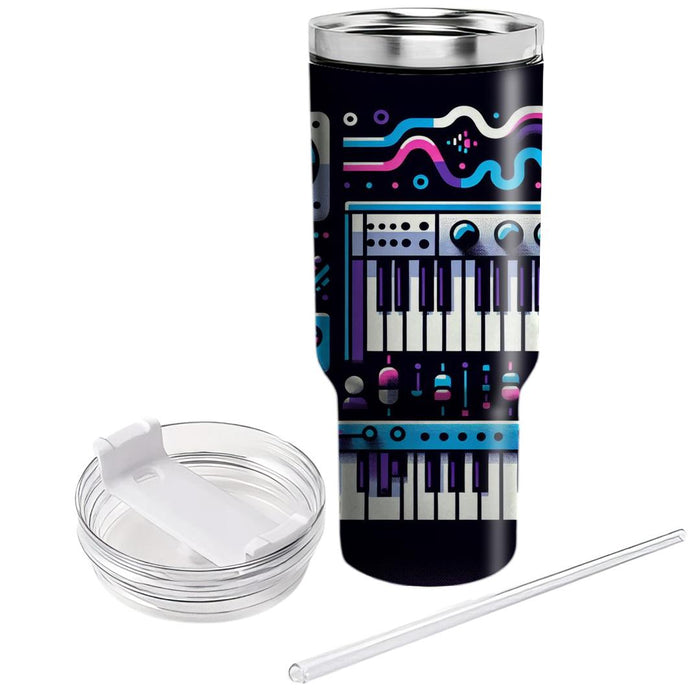 Analog Synth Symphony  Unique Tumblers